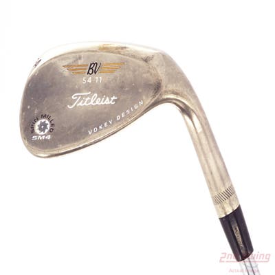 Titleist Vokey Spin Milled SM4 Black Wedge Sand SW 54° 11 Deg Bounce True Temper Dynamic Gold X100 Steel X-Stiff Right Handed 36.25in
