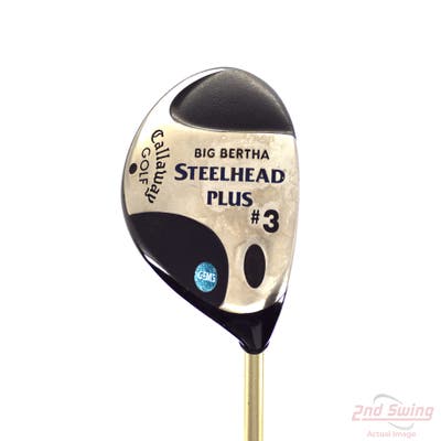 Callaway Steelhead Plus Fairway Wood 3 Wood 3W Callaway Gems Graphite Senior Right Handed 42.75in