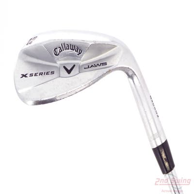 Callaway X Series Jaws CC Chrome Wedge Lob LW 58° Stock Steel Shaft Steel Wedge Flex Right Handed 35.25in