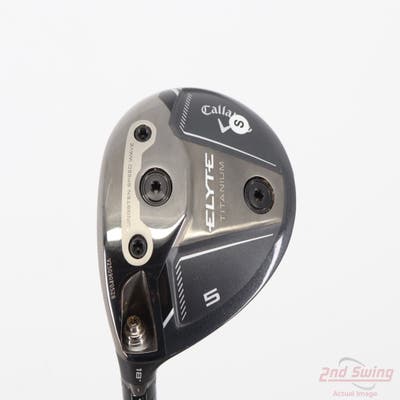 Callaway Elyte Ti Fairway Wood 5 Wood 5W 18° Graphite Design Tour AD DI-8 Graphite Stiff Left Handed 42.0in