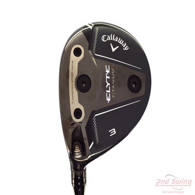 Mint Callaway Elyte Ti Fairway Wood 3 Wood 3W 15° Mitsubishi Diamana TB Series 70 Graphite Stiff Left Handed 43.5in
