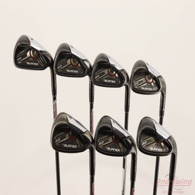 TaylorMade Burner 2.0 Iron Set 5-PW AW TM Superfast 65 Graphite Regular Right Handed +1/2"