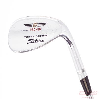 Titleist Vokey Chrome 200 Wedge Lob LW 60° 6 Deg Bounce True Temper Dynamic Gold Steel Wedge Flex Right Handed 35.0in