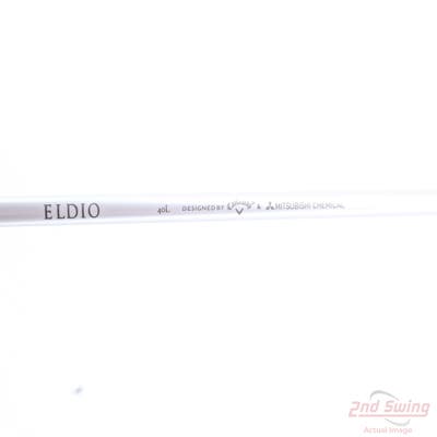 Pull Mitsubishi Rayon Eldio Blue/White 40g Fairway Shaft Ladies 39.75in