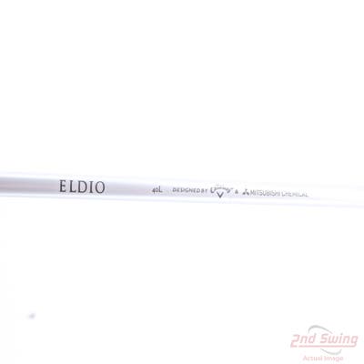 Pull Mitsubishi Rayon Eldio Blue/White 40g Fairway Shaft Ladies 39.75in