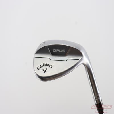 Callaway Opus Brushed Chrome Wedge Lob LW 60° 6 Deg Bounce T Grind Dynamic Gold Mid 115 Wedge Steel Wedge Flex Right Handed 35.0in