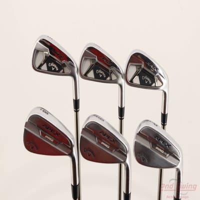 Callaway Apex 21/Pro 21 Combo Iron Set 5-PW UST Mamiya Recoil ESX 460 F3 Graphite Regular Right Handed STD