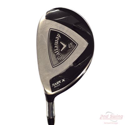 Callaway Razr X Black Fairway Wood 5 Wood 5W Callaway Razr X Black Fairway Graphite Regular Left Handed 42.5in