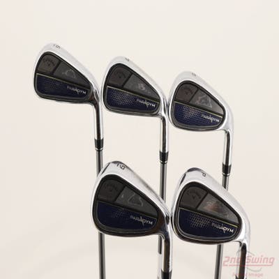 Callaway Paradym Iron Set 6-PW Project X HZRDUS Silver Gen4 75 Graphite Stiff Right Handed +1 1/4"