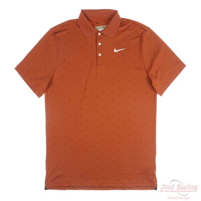New Mens Nike Polo XX-Large XXL Orange MSRP $80