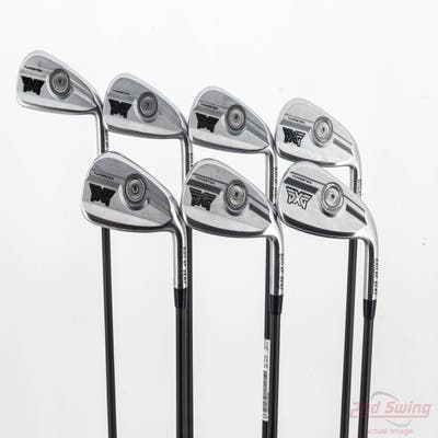PXG 0311 XP Gen7 Iron Set 5-PW AW Aerotech SteelFiber i60 Private Reserve Graphite Senior Right Handed -1/2"