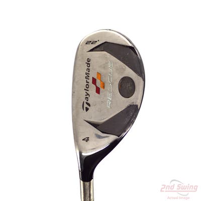TaylorMade 2009 Rescue Hybrid 4 Hybrid 22° TM Fujikura Reax 65 Graphite Stiff Left Handed 39.75in