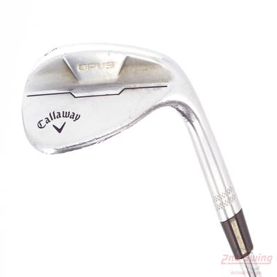 Callaway Opus Brushed Chrome Wedge Sand SW 56° 14 Deg Bounce W Grind Dynamic Gold Mid 115 Wedge Steel Wedge Flex Right Handed 35.0in