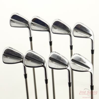 Titleist 2023 T150 Iron Set 4-PW AW Aerotech SteelFiber i110cw Graphite Stiff Right Handed STD