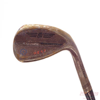 Titleist Vokey SM10 Raw Wedge Lob LW 58° 8 Deg Bounce M Grind Titleist Vokey BV Steel Wedge Flex Right Handed 35.5in