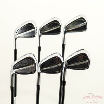 Titleist 2023 T200 Iron Set 5-PW Mitsubishi Tensei Blue AM2 Graphite Stiff Left Handed +1/4"