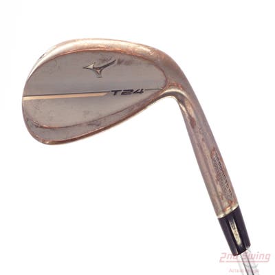 Mizuno T24 Denim Copper Wedge Lob LW 58° 10 Deg Bounce V Grind Dynamic Gold Tour Issue S400 Steel Stiff 35.5in