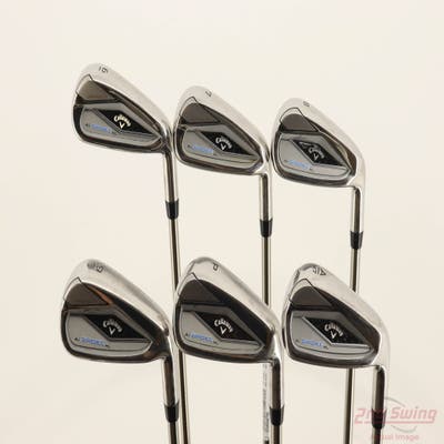 Callaway Paradym Ai Smoke HL Iron Set 6-PW AW UST Mamiya Recoil ESX 460 F3 Graphite Regular Right Handed -1/4"