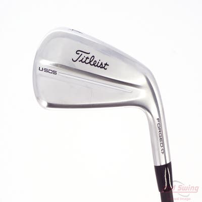 Mint Titleist 2025 U505 Utility Iron 4 Utility Project X HZRDUS Black Gen5 80HY Graphite Stiff Right Handed 38.75in