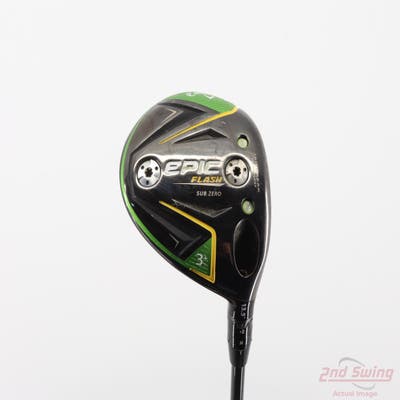 Callaway EPIC Flash Sub Zero Fairway Wood 3+ Wood 13.5° Accra TZ6 75 Graphite Stiff Right Handed 43.5in