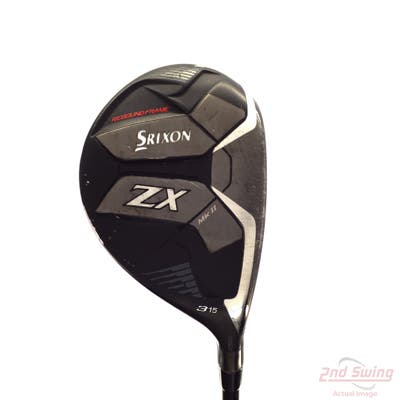 Srixon ZX MK II Fairway Wood 3 Wood 3W 15° Project X HZRDUS Smoke Red RDX 60 Graphite Stiff Right Handed 43.5in
