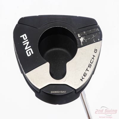 Ping 2024 Ketsch G Putter Straight Arc Steel Right Handed Black Dot 35.0in
