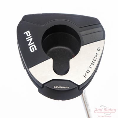 Ping 2024 Ketsch G Putter Straight Arc Steel Right Handed Black Dot 35.0in
