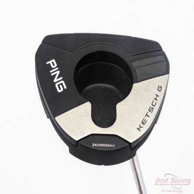 Ping 2024 Ketsch G Putter Straight Arc Steel Right Handed Black Dot 35.0in