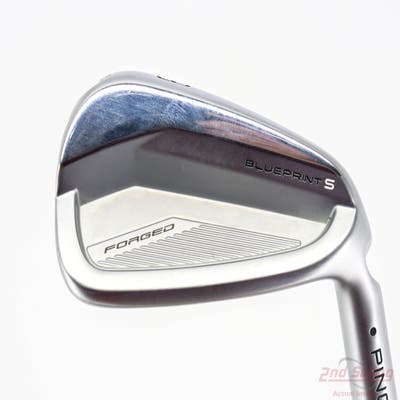 Ping Blueprint S Single Iron 8 Iron True Temper Dynamic Gold 120 Steel Stiff Right Handed Black Dot 36.5in