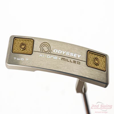 Odyssey Ai-ONE Milled Silver Two T Putter Steel Right Handed 35.0in