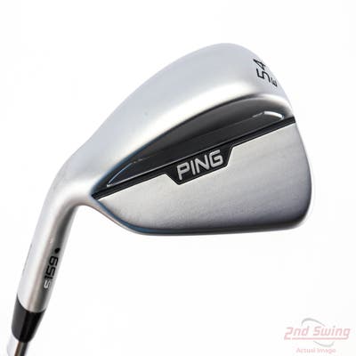 Ping s159 Chrome Wedge Sand SW 54° 10 Deg Bounce E Grind Ping Z-Z115 Steel Wedge Flex Left Handed Black Dot 35.5in