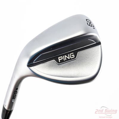 Ping s159 Chrome Wedge Lob LW 60° 14 Deg Bounce W Grind Ping Z-Z115 Steel Wedge Flex Left Handed Black Dot 35.5in