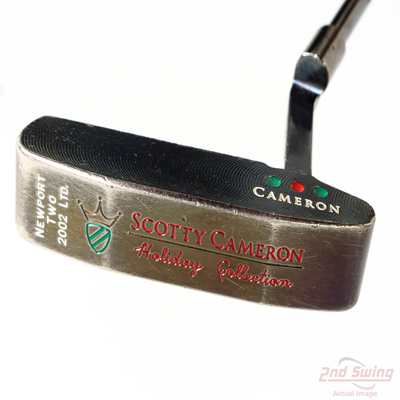 Titleist Scotty Cameron 2002 Holiday Newport 2 Putter (D 