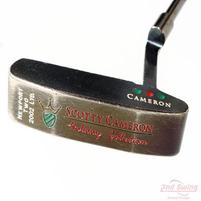 Titleist Scotty Cameron 2002 Holiday Newport 2 Putter Steel Right Handed 35.0in