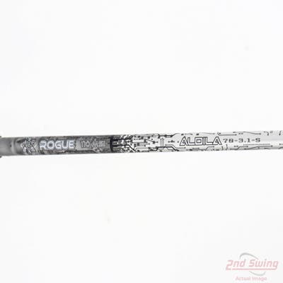 Used W/ TaylorMade RH Adapter Aldila Rogue Silver 110 M.S.I. 70g Fairway Shaft Stiff 42.25in