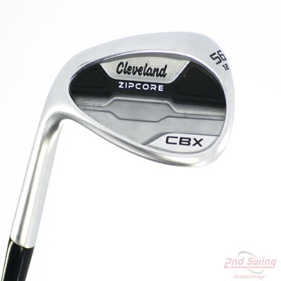 Cleveland CBX Zipcore Wedge Sand SW 56° 12 Deg Bounce Dynamic Gold Spinner TI Steel Wedge Flex Left Handed 35.5in