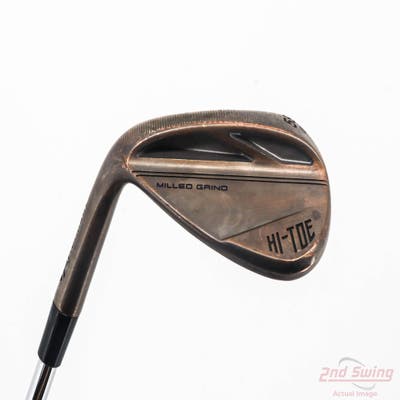 TaylorMade Milled Grind HI-TOE 3 Copper Wedge Lob LW 58° 13 Deg Bounce FST KBS Hi-Rev 2.0 115 Steel Wedge Flex Left Handed 35.0in
