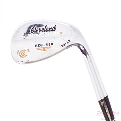 Cleveland 2012 588 Satin Wedge Lob LW 60° 12 Deg Bounce True Temper Tour Concept Steel Wedge Flex Right Handed 35.5in