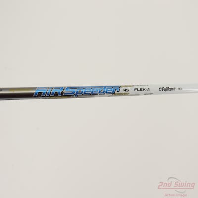 Used W/ TaylorMade RH Adapter Fujikura Air Speeder 45 Driver Shaft Senior 44.75in