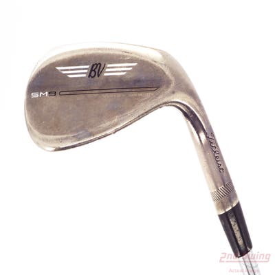 Titleist Vokey SM9 Brushed Steel Wedge Sand SW 56° 8 Deg Bounce M Grind Titleist Vokey BV Steel Wedge Flex Right Handed 35.5in