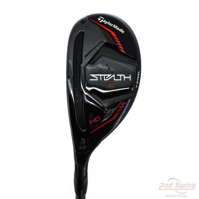 TaylorMade Stealth 2 HD Rescue Hybrid 3 Hybrid 20° Project X HZRDUS Smoke Black 80 Graphite Regular Left Handed 40.75in