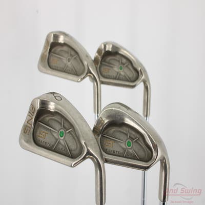 Ping ISI Nickel Iron Set 7-PW Ping Z-Z65 Steel Stiff Right Handed Green Dot +1/4"