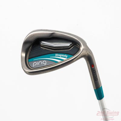 Ping 2015 Rhapsody Single Iron Pitching Wedge PW Ping ULT 220 Ultra Lite Graphite Ladies Right Handed Red dot 35.25in