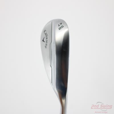 Callaway Opus Brushed Chrome Wedge Lob LW 58° 6 Deg Bounce T Grind Dynamic Gold Mid 115 Wedge Steel Wedge Flex Right Handed 35.0in
