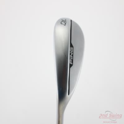 Ping s159 Chrome Wedge Lob LW 62° 6 Deg Bounce T Grind Ping Z-Z115 Steel Wedge Flex Left Handed Black Dot 35.5in