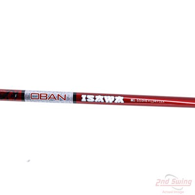 Mint Uncut Oban Isawa Red 55 55 Driver Shaft Stiff 46.0in