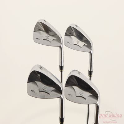 New Level PF-1 Forged Iron Set 7-PW Stock Steel Shaft Steel Regular Right Handed +1/2"