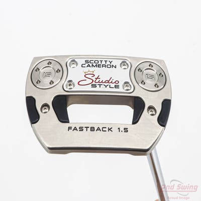 Mint Titleist Scotty Cameron 2025 Studio Style Fastback 1.5 Putter Steel Right Handed 33.25in