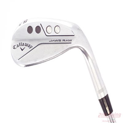Callaway Jaws Raw Chrome Wedge Lob LW 58° 12 Deg Bounce X Grind True Temper Dynamic Gold 115 Steel Stiff Right Handed