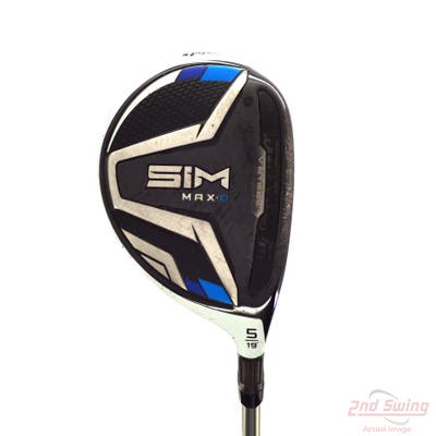 TaylorMade SIM MAX-D Fairway Wood 5 Wood 5W 19° UST Mamiya Helium 4 Graphite Senior Right Handed 42.5in